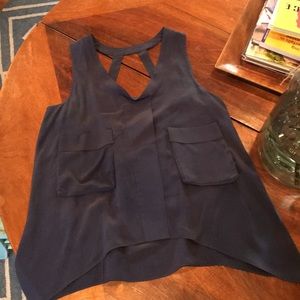 BCBG sleeveless blouse